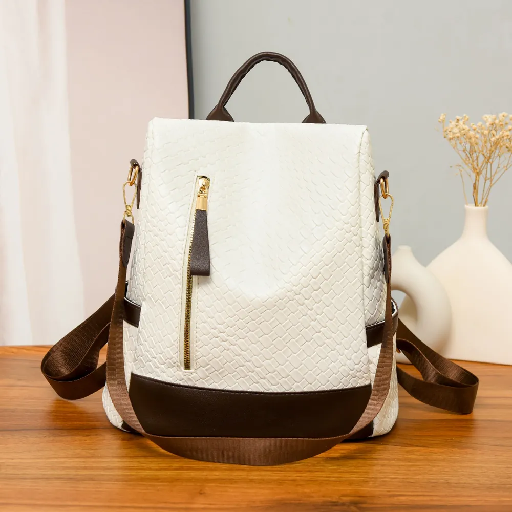 PU Leather Backpack Bag, image 22