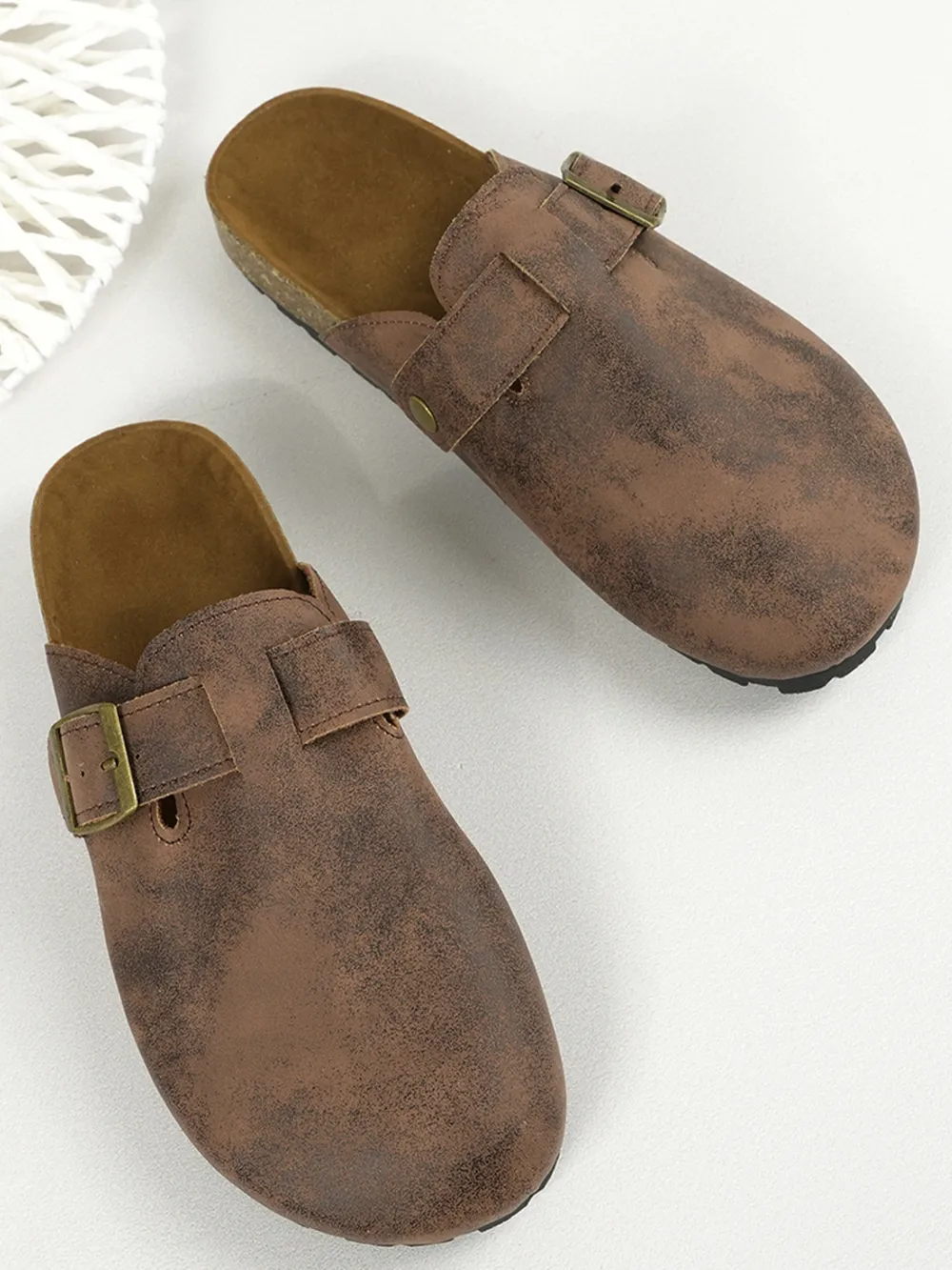Round Toe Buckle Slip-Ons, image 11