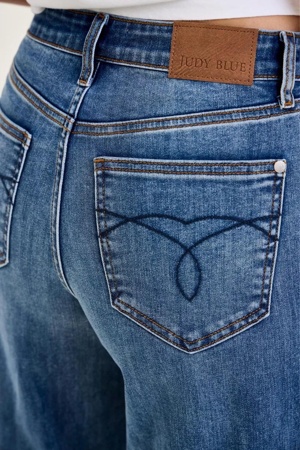 High Waist Palazzo Jeans, image 5