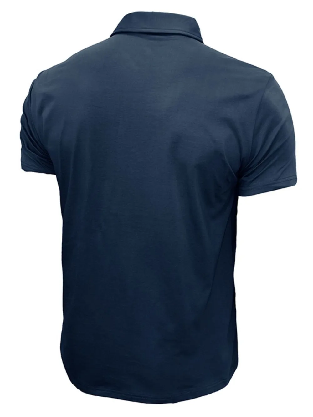 Men's Collared Neck Short Sleeve Polo Shirt, image 5