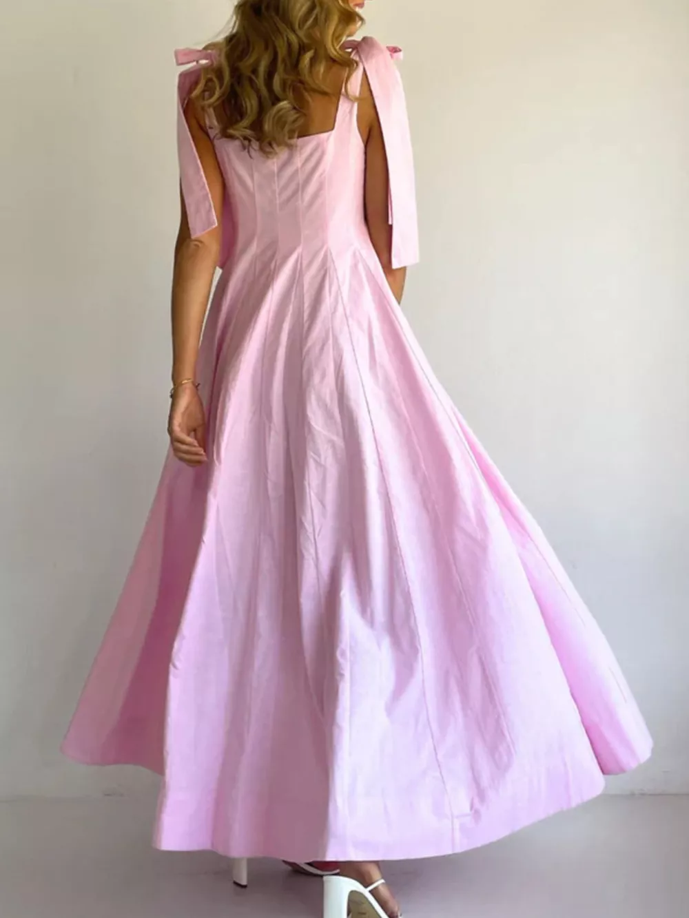 Gradient Tie Shoulder Maxi Dress, image 12
