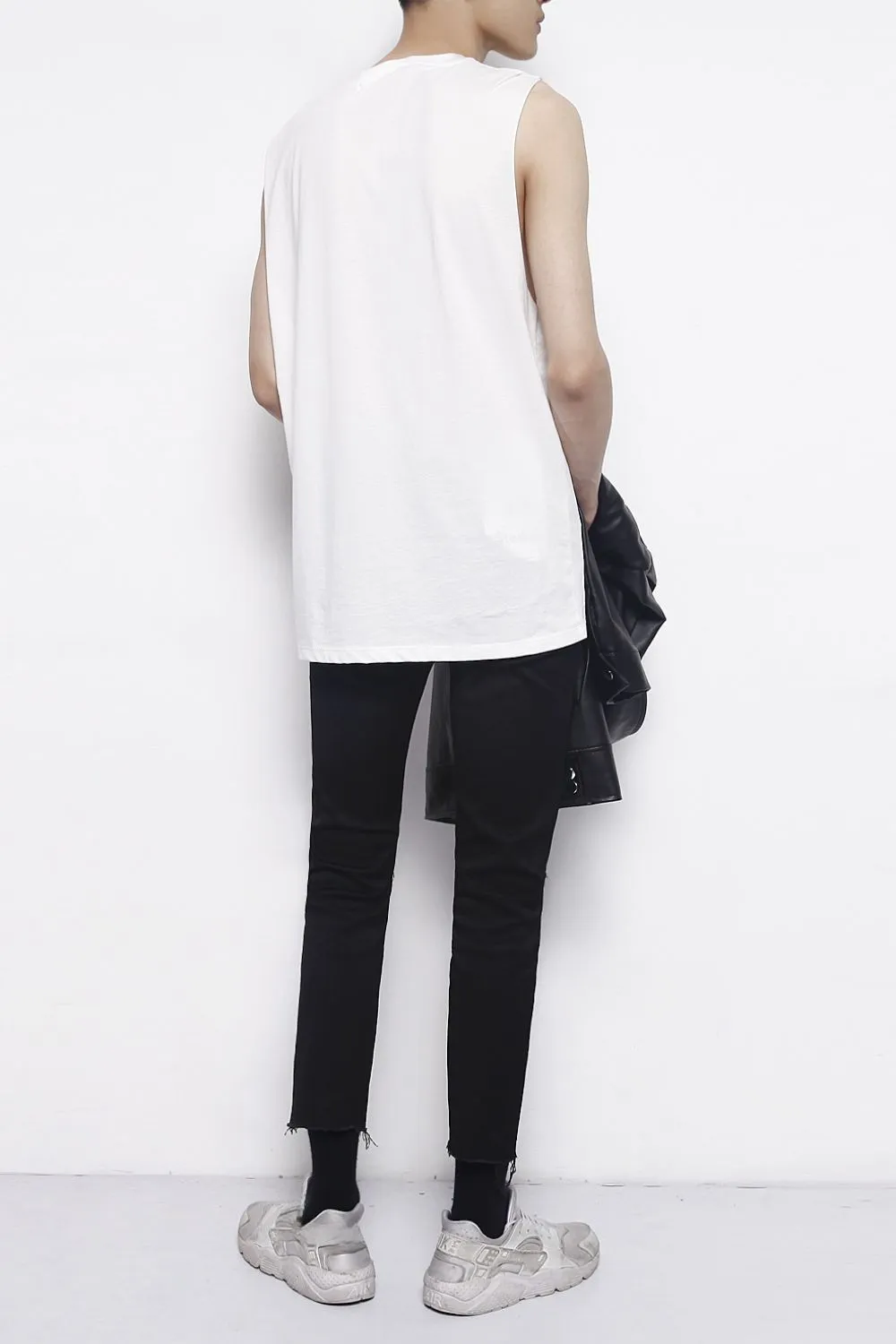 Men's Distressed Skinny Jeans, image 5