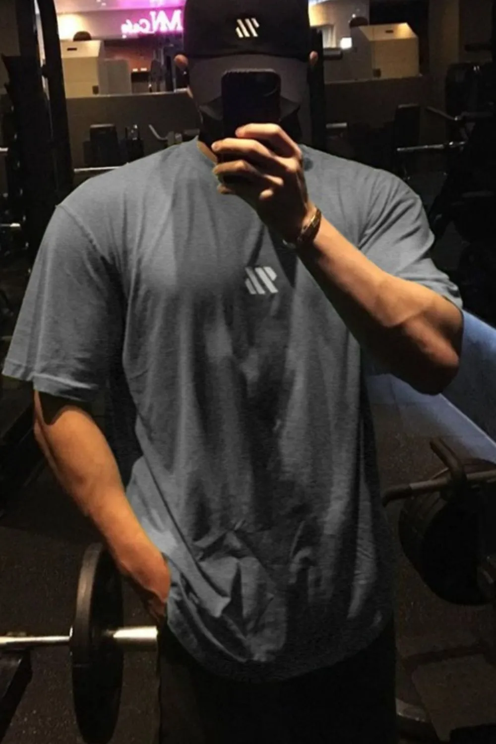 Men's Plus Size Round Neck Half Sleeve T-Shirt, image 7