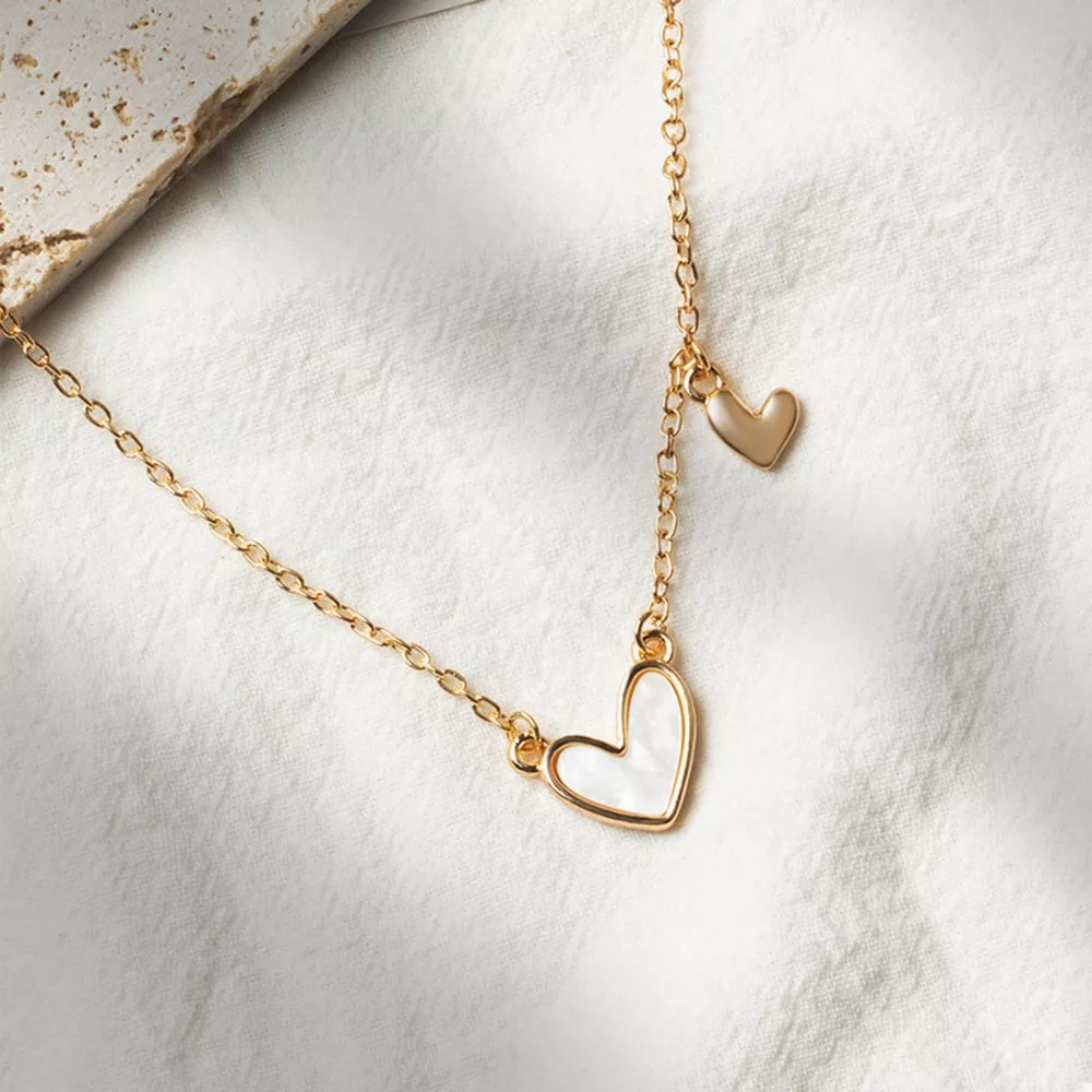 Alloy Heart Pendant Necklace, image 4