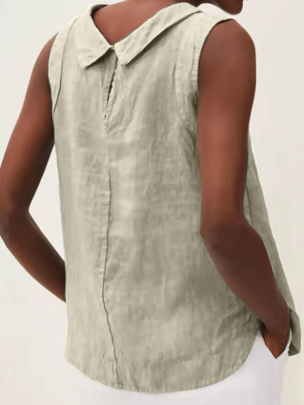 Full Size Round Neck Sleeveless Top, image 10