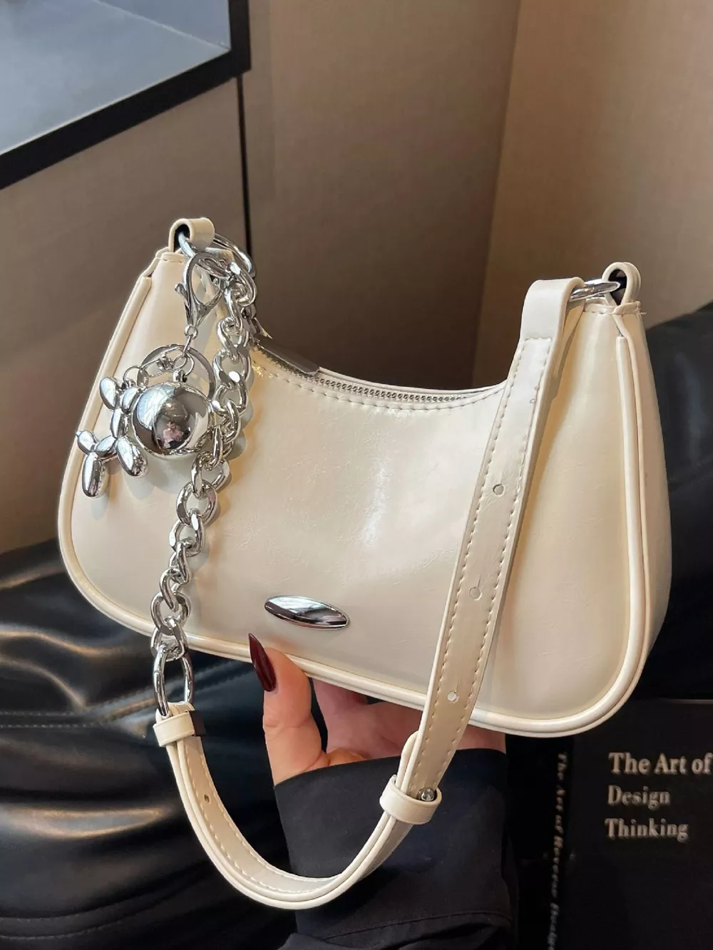 PU Leather Shoulder Bag, image 5