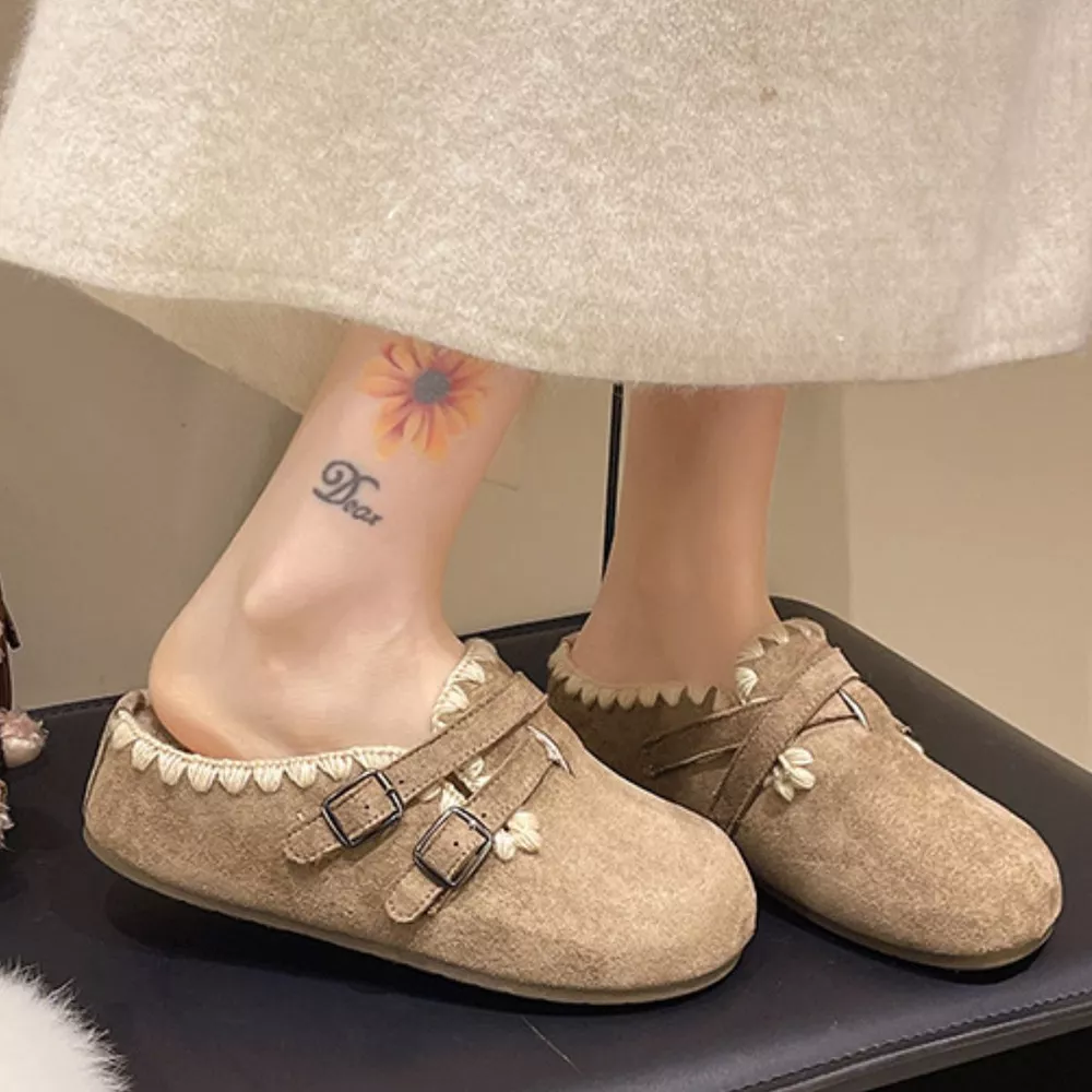 Decorative Buckle Slip-Ons, image 4