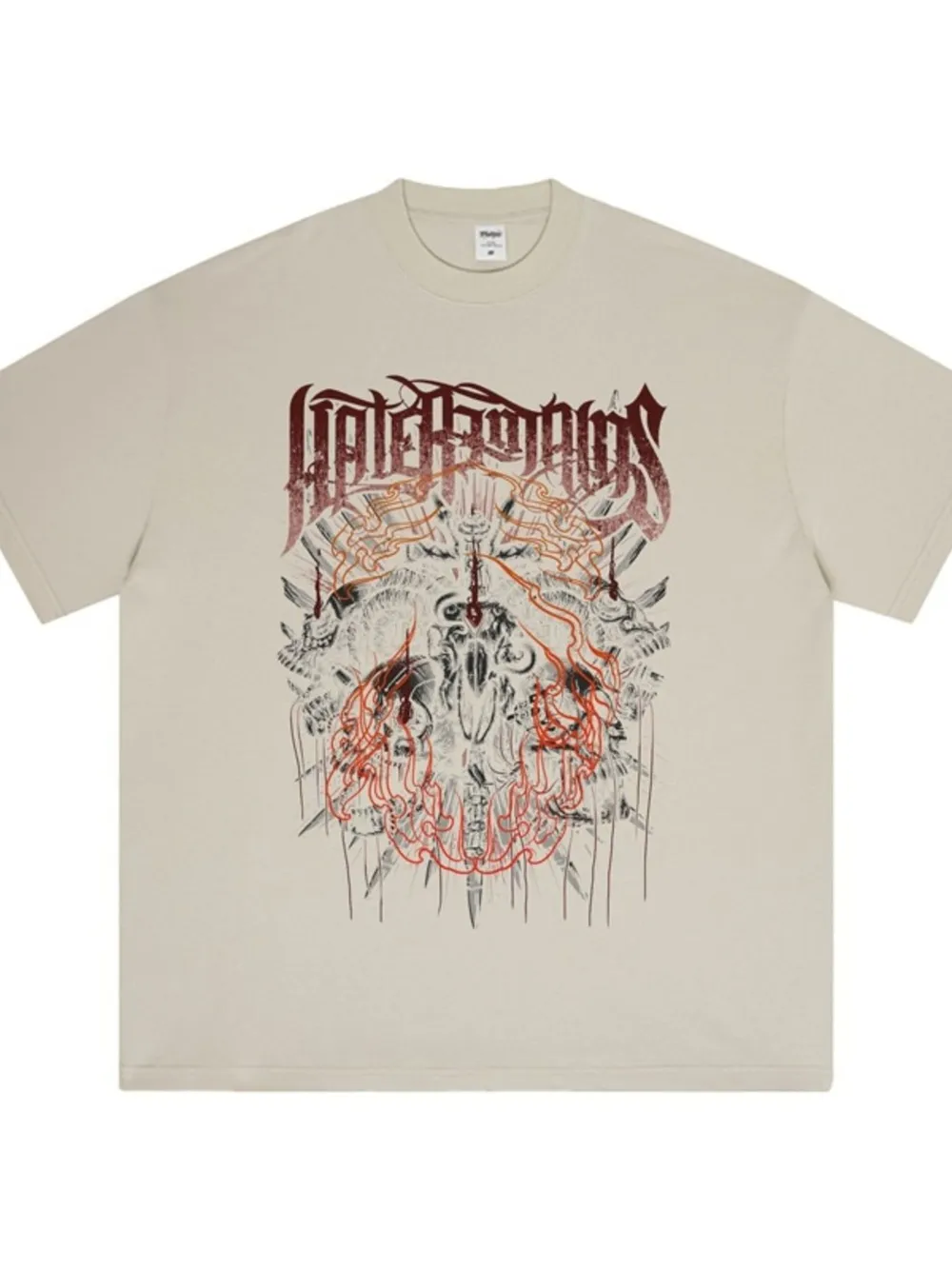 Men's Graphic Round Neck Short Sleeve T-Shirt, image 7