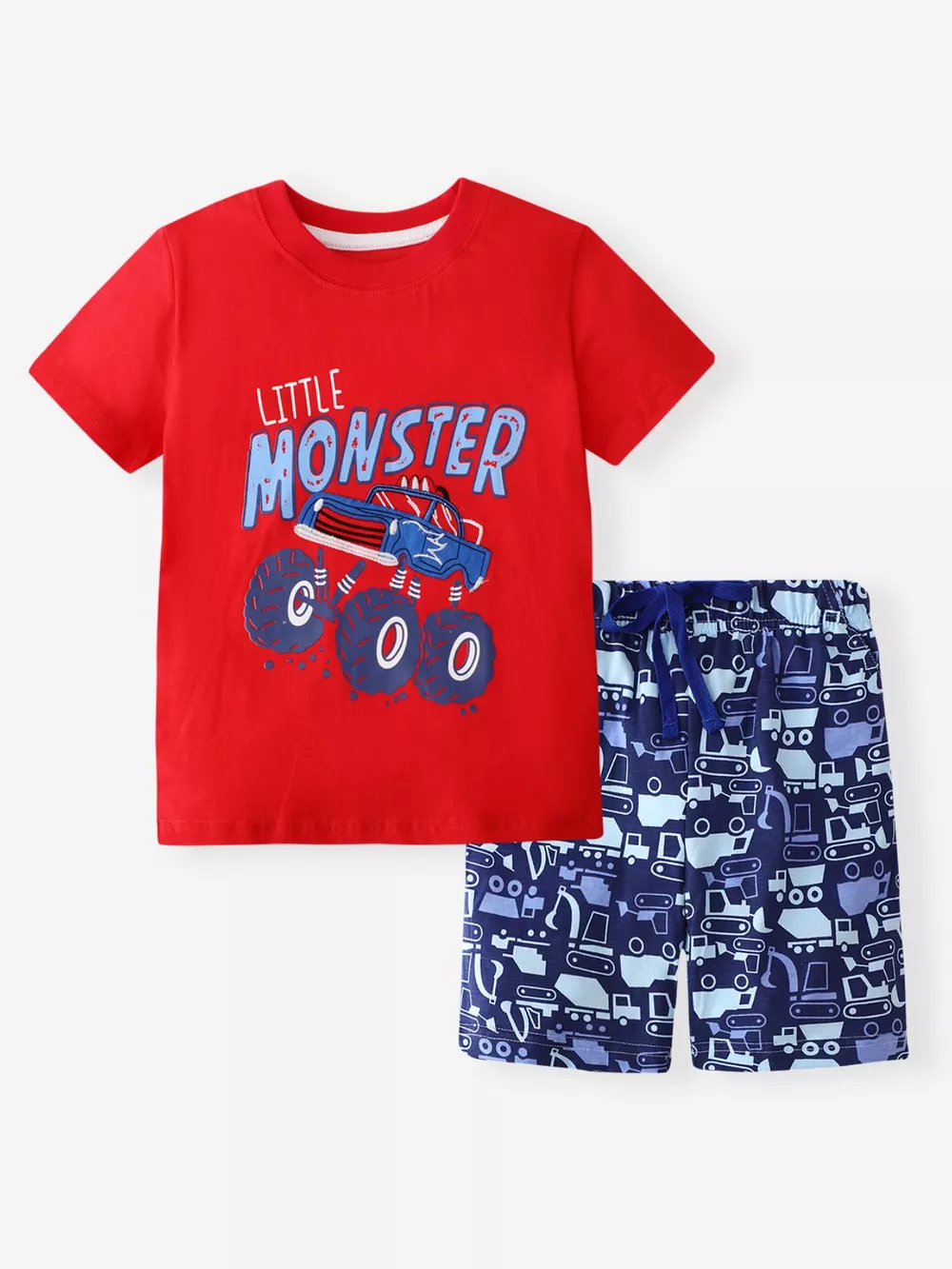 Children's Graphic Short Sleeve Tee and Shorts Set, image 16