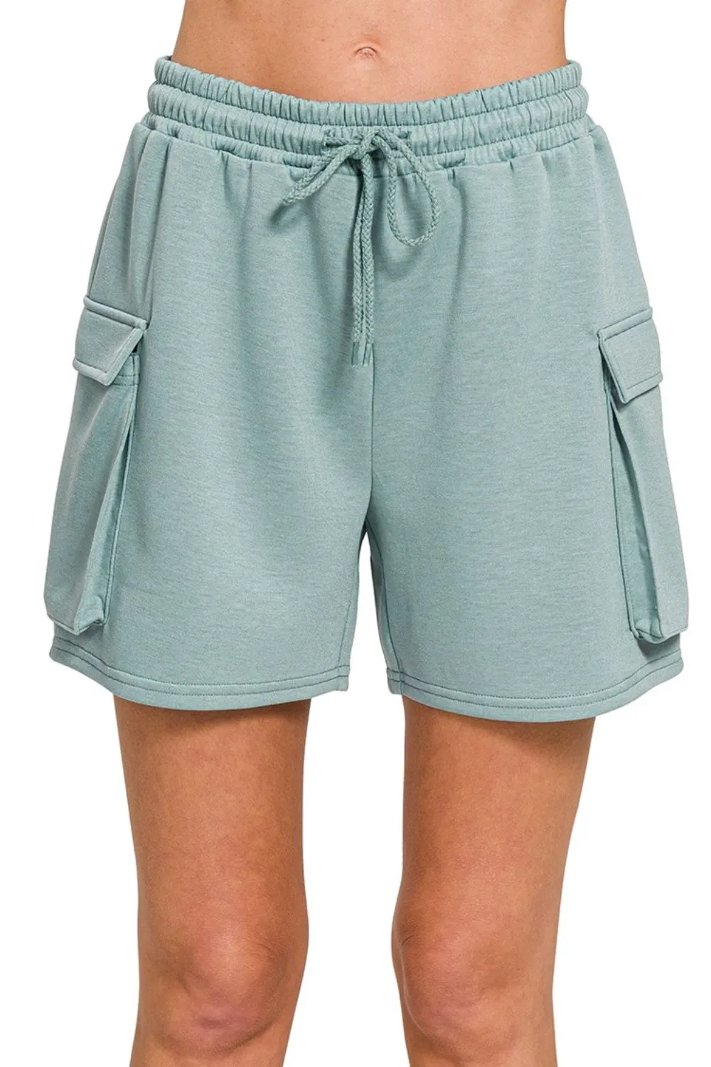 Scuba Thigh Pocket Shorts