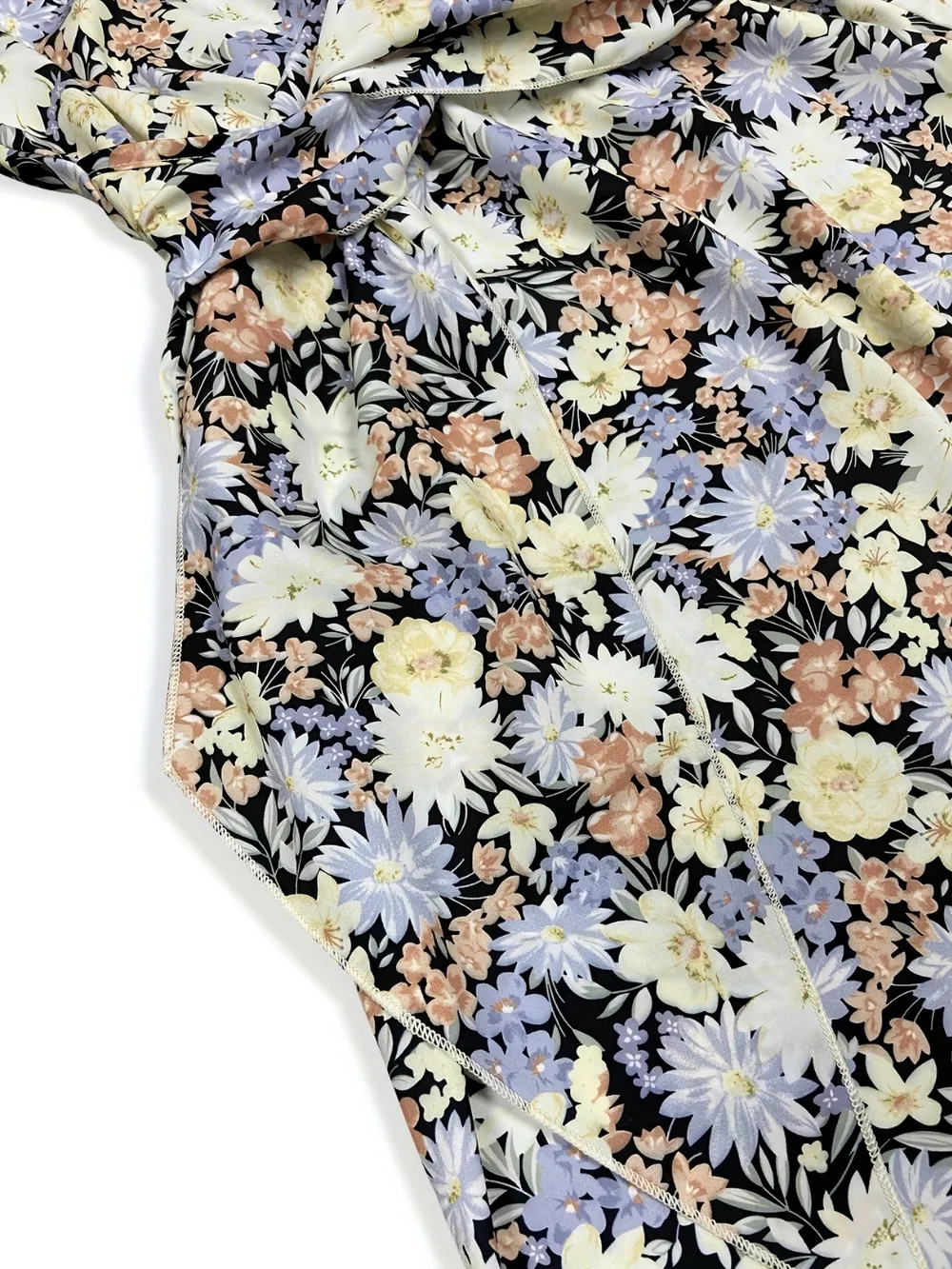 Floral Sleeveless Midi Dress, image 4