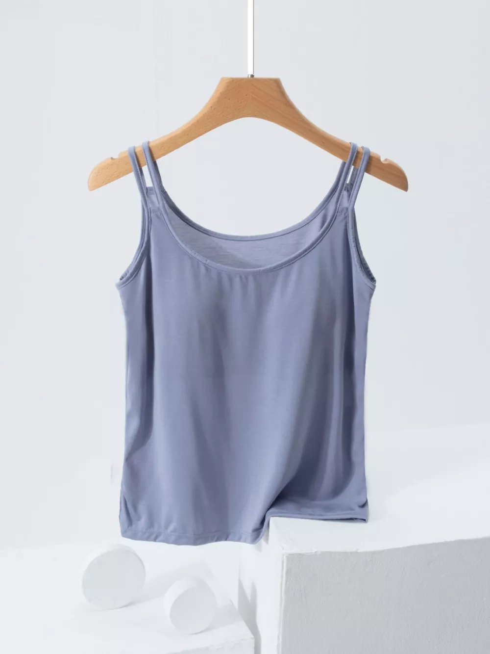 Double Strap Seamless Cami Top, image 10