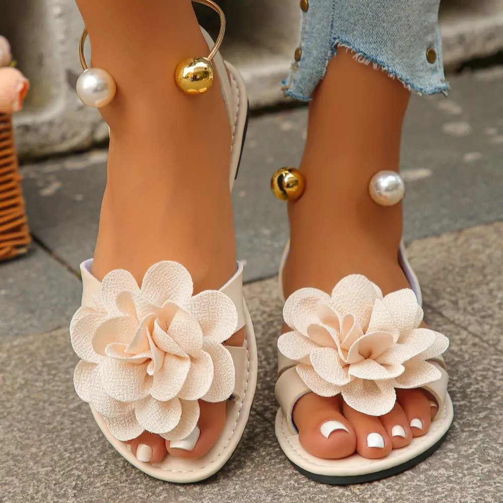 Flower Open Toe Sandals, image 13