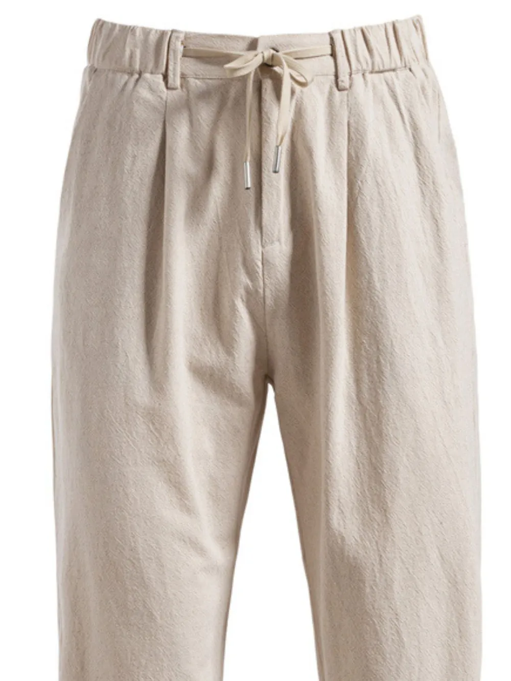 Men's Drawstring Straight Pants, image 6