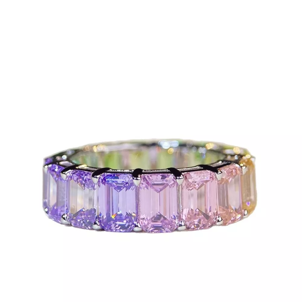 925 Sterling Silver Zircon Ring, image 5