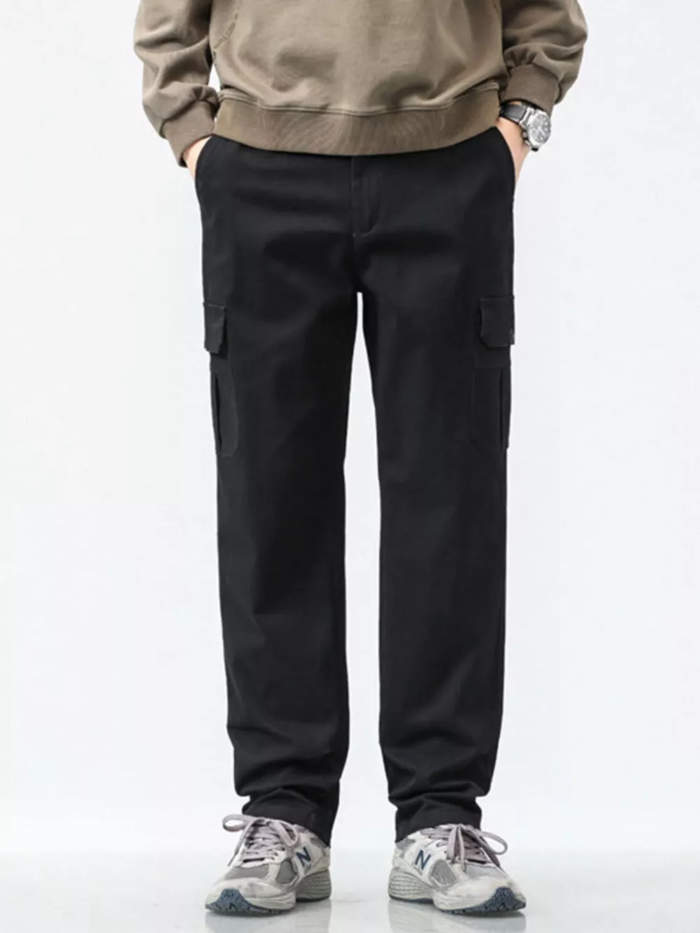 Men's Plus Size Relaxed Fit Cargo Pants