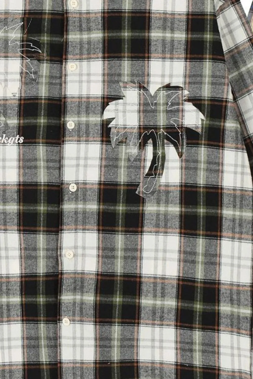 Men's Plaid Pattern Long Sleeve Shirt, image 2