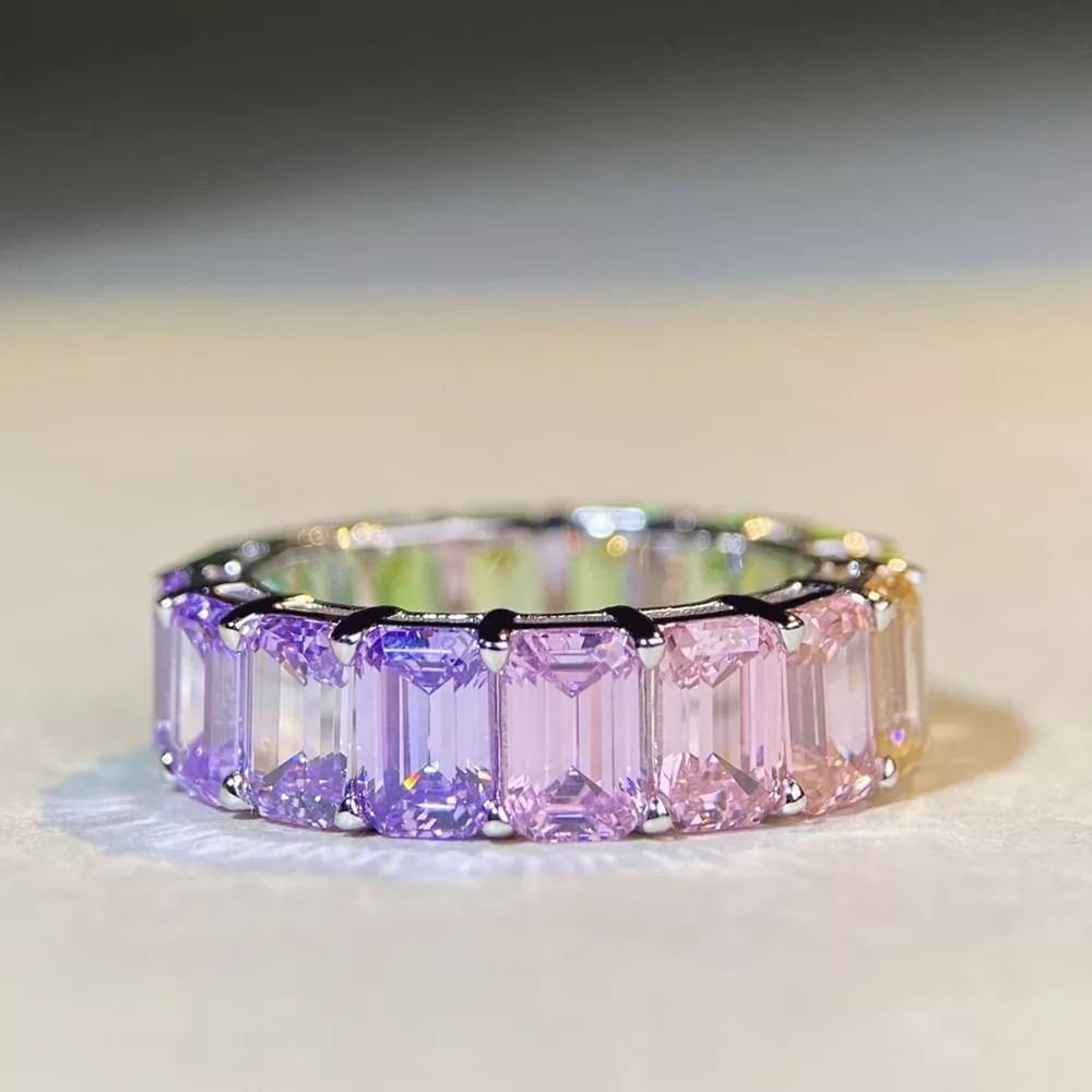 925 Sterling Silver Zircon Ring, image 4