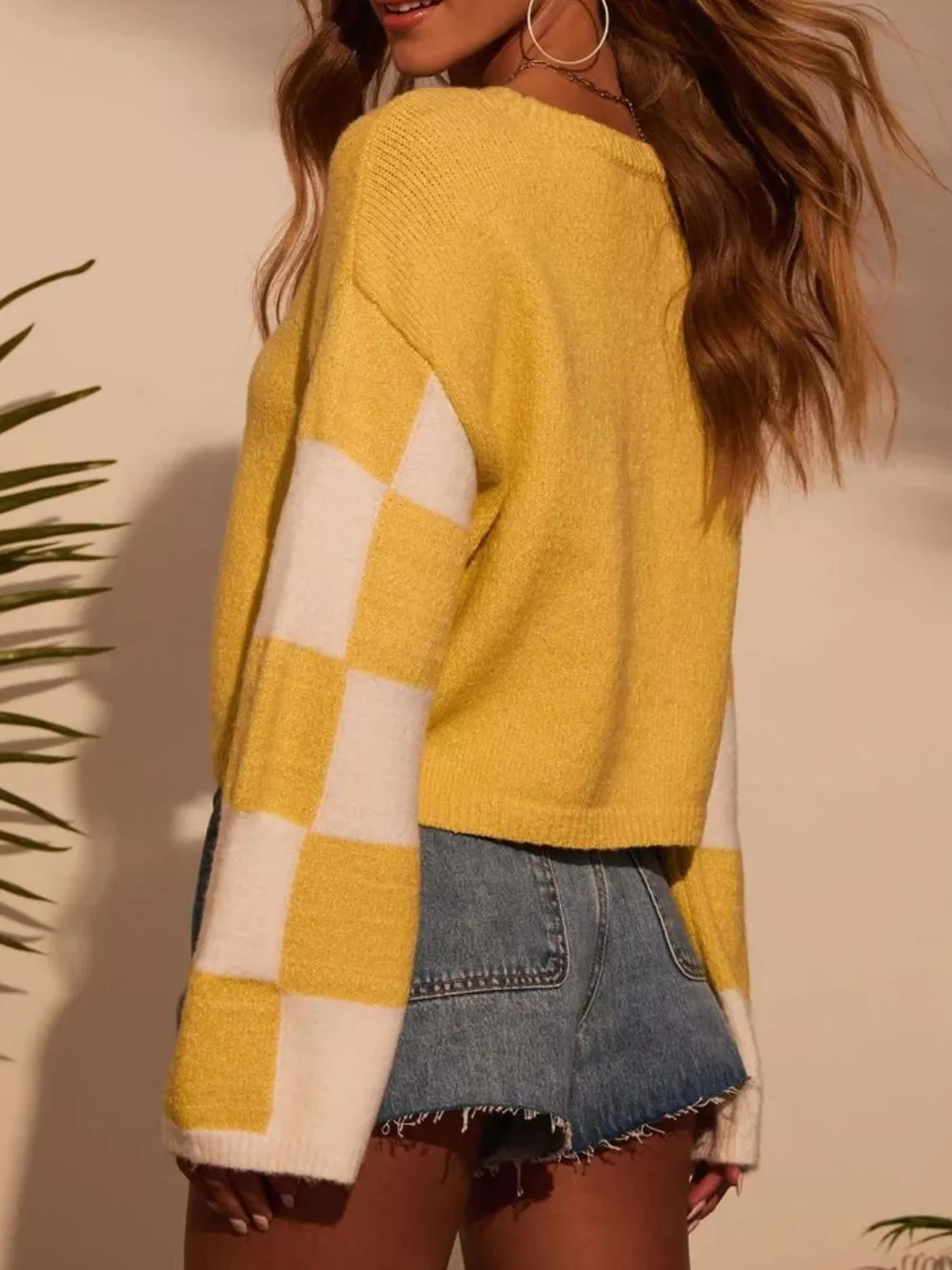 Color Block Long Sleeve Sweater, image 6