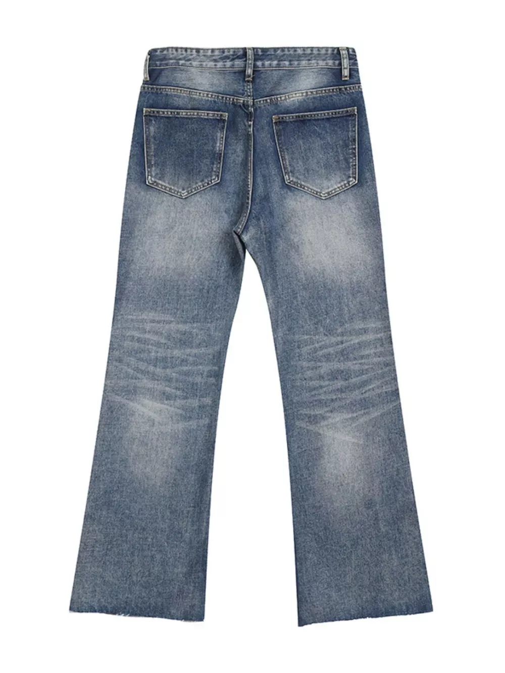 Men's Vintage Wash Flare Jeans, image 8