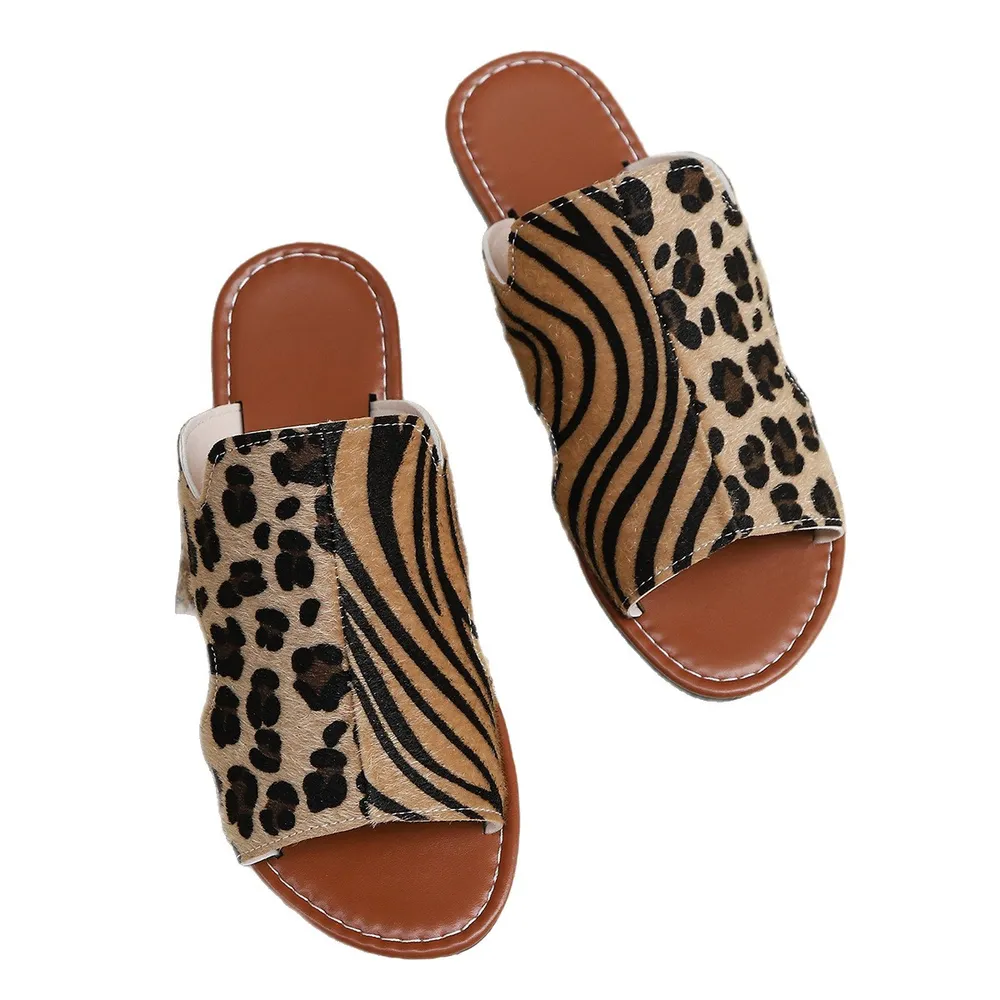 Open Toe Flats Sandals, image 6