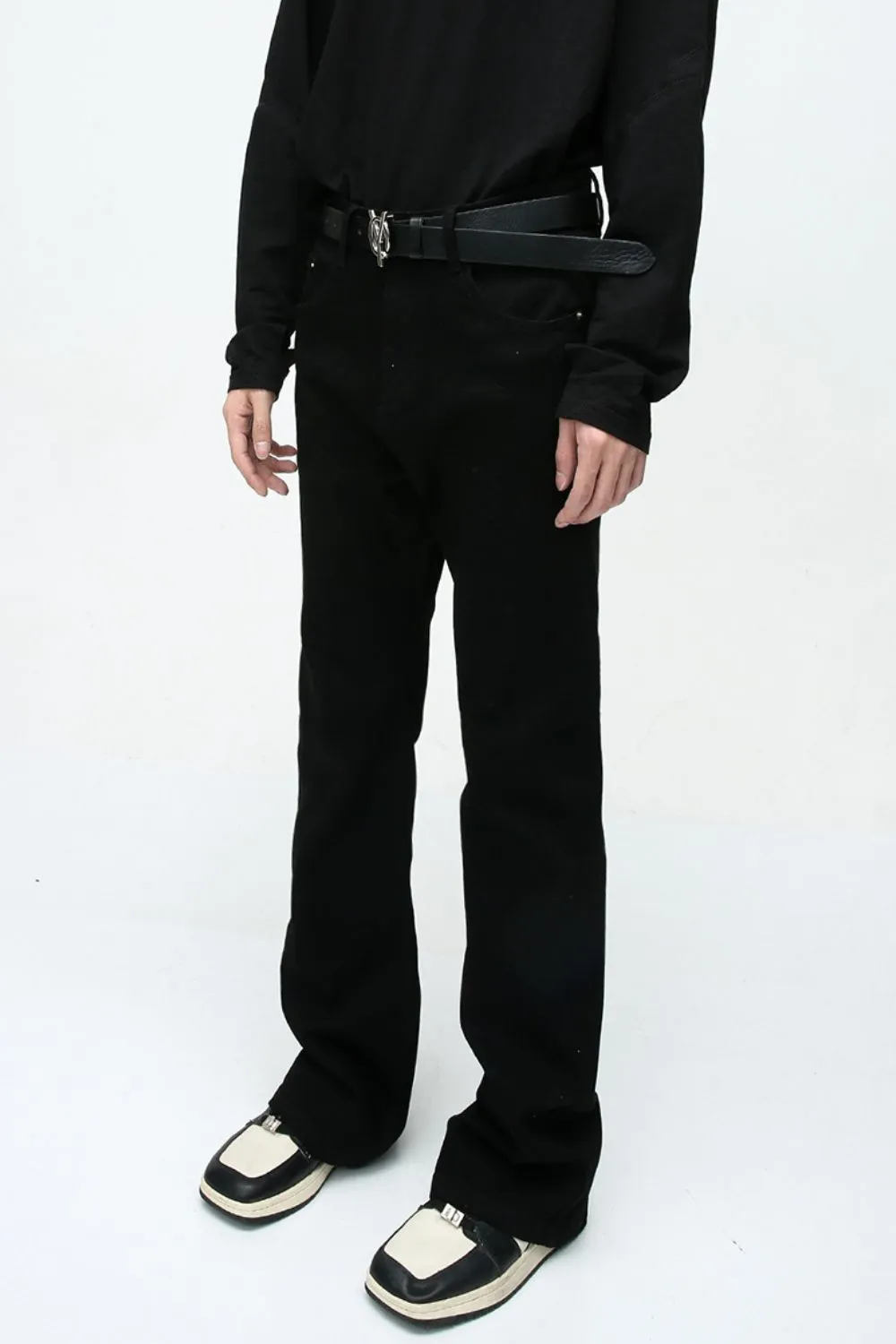 Mid Rise Jeans with Pockets, image 2