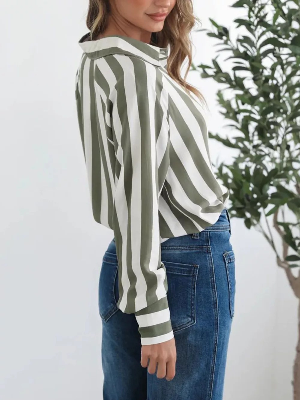 Striped Button-Down Shirt, image 8