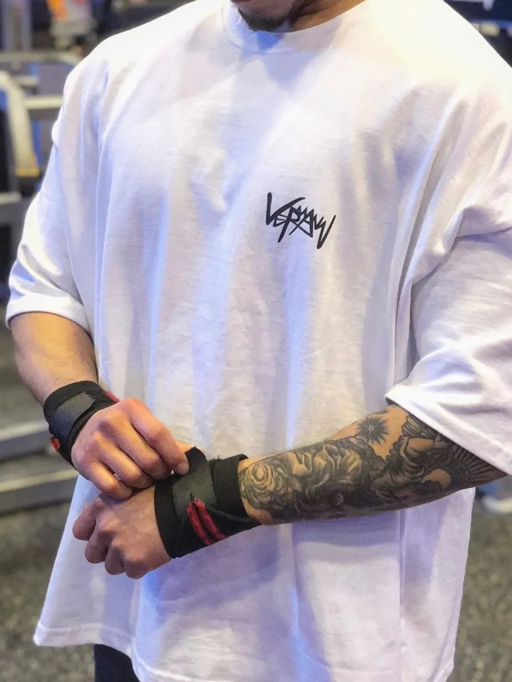 Men's Plus Size Round Neck Half Sleeve T-Shirt, image 5