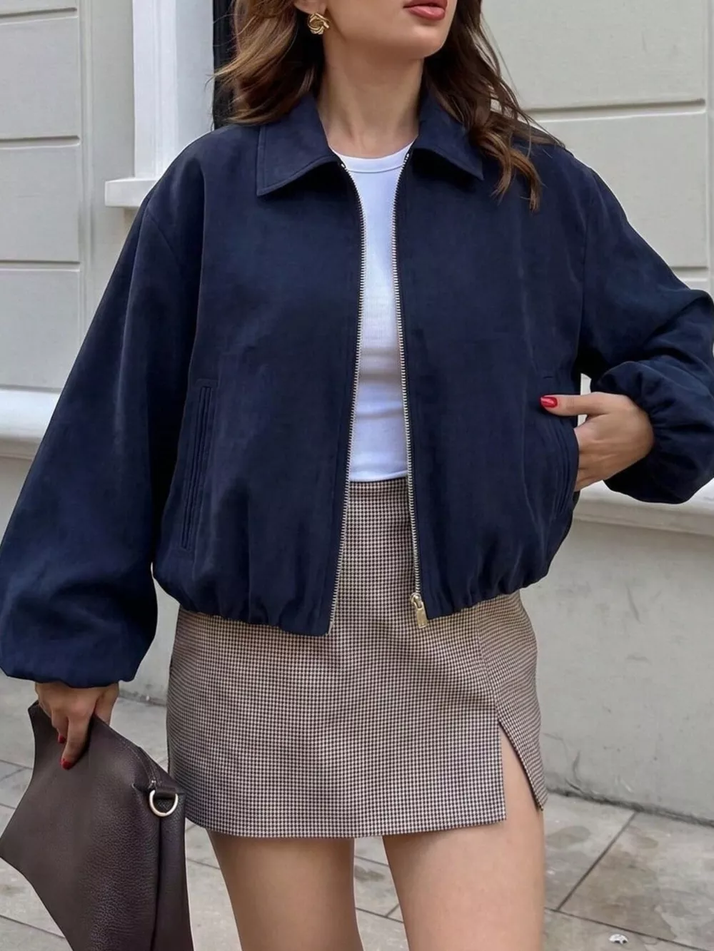 Zip Up Cropped Jacket, image 22