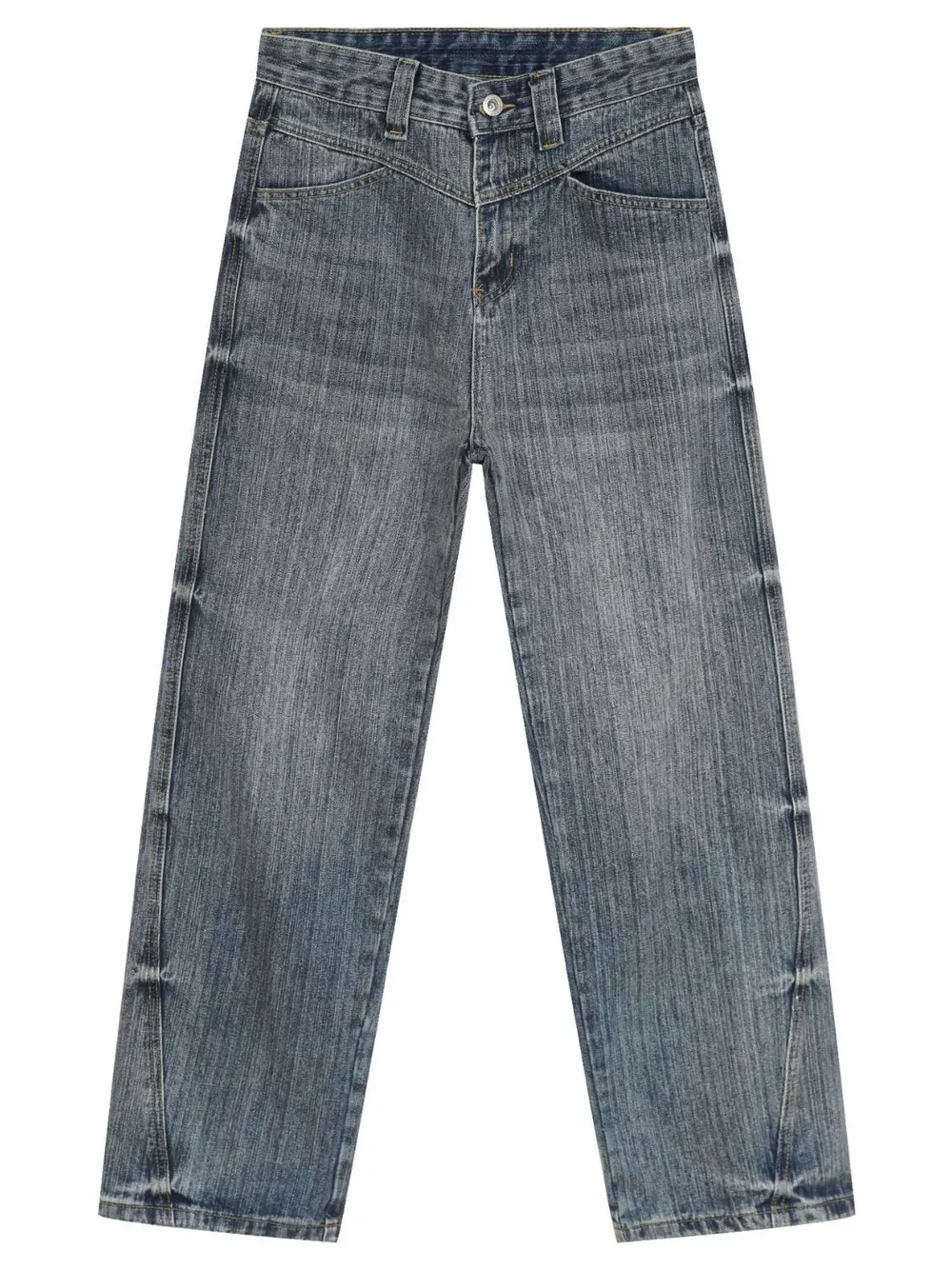 Men's Baggy Jeans with Pockets, image 5
