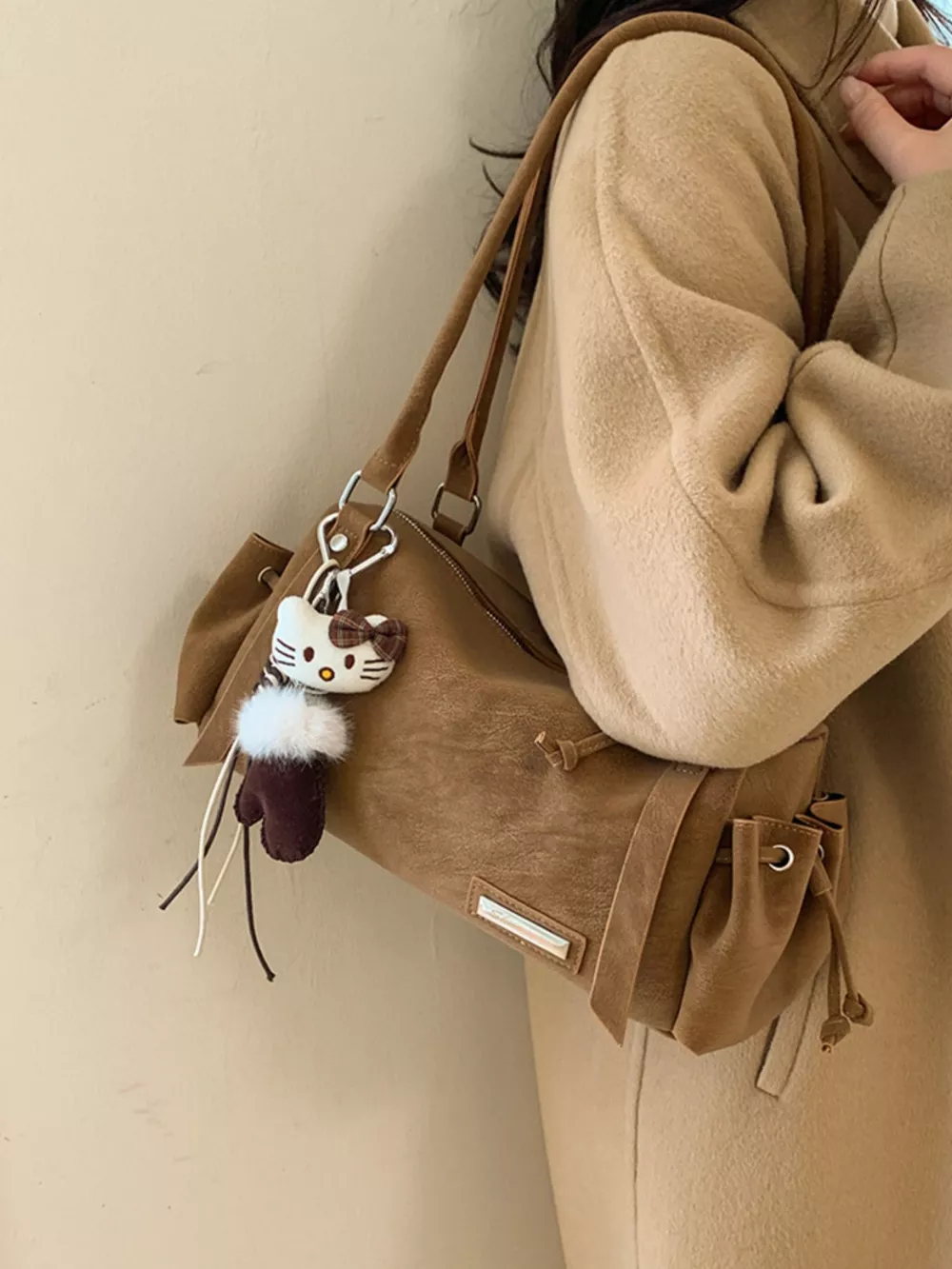 Vintage Lightweight Shoulder Bag, image 7