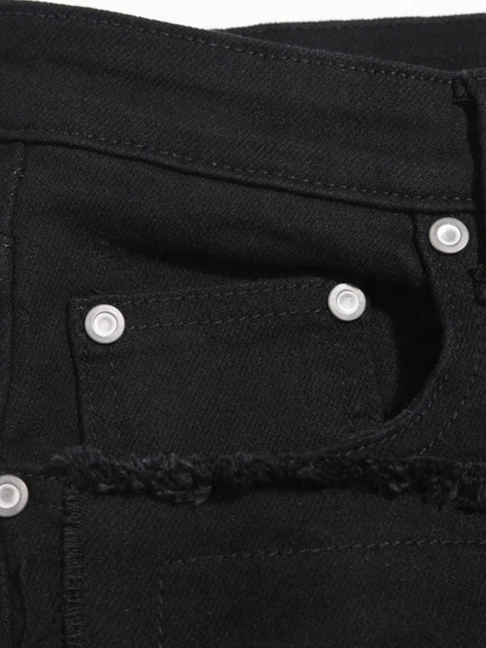 Men's Washed Distressed Panelled Jeans, image 4
