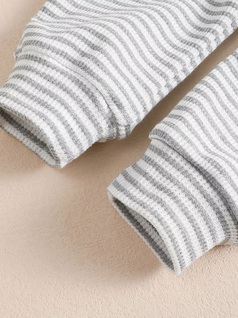 Children's Striped Pocket Sweatshirt & Pants Set, image 7