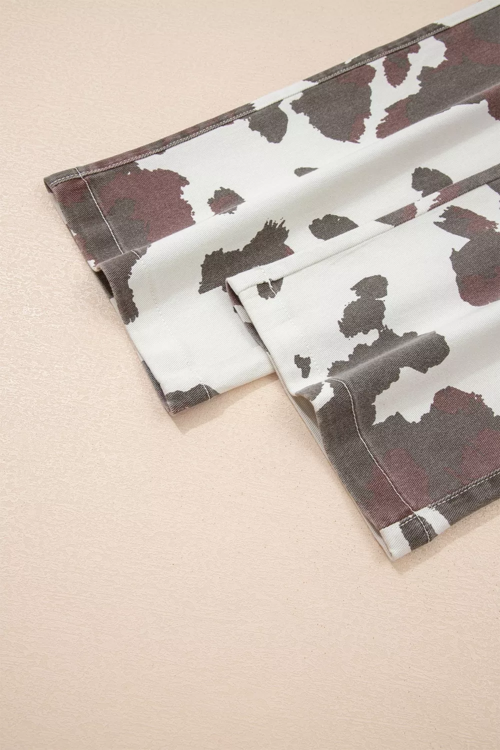 Cow Spots Printed Multi Pocketed Jeans, image 10