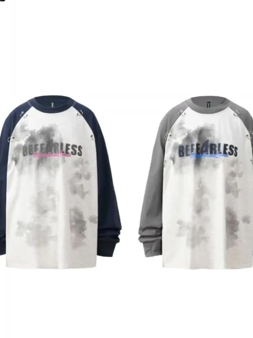Men's Letter Raglan Long Sleeve T-Shirt, image 3