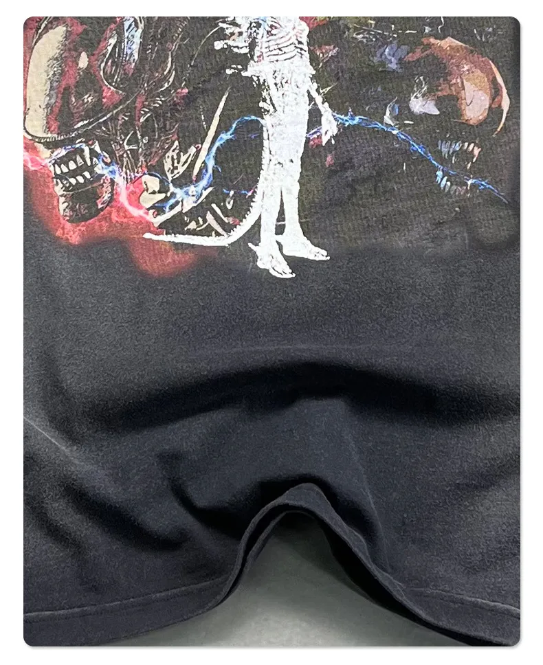Men's Graphic Round Neck Half Sleeve T-Shirt, image 6