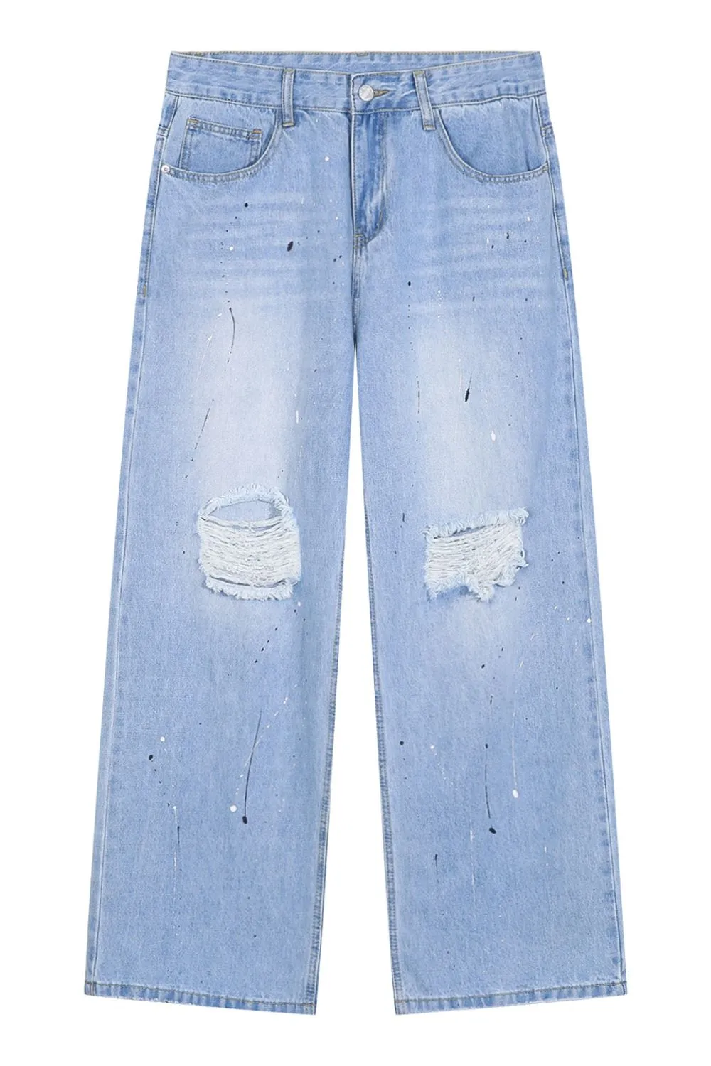 Distressed Jeans with Pockets, image 5