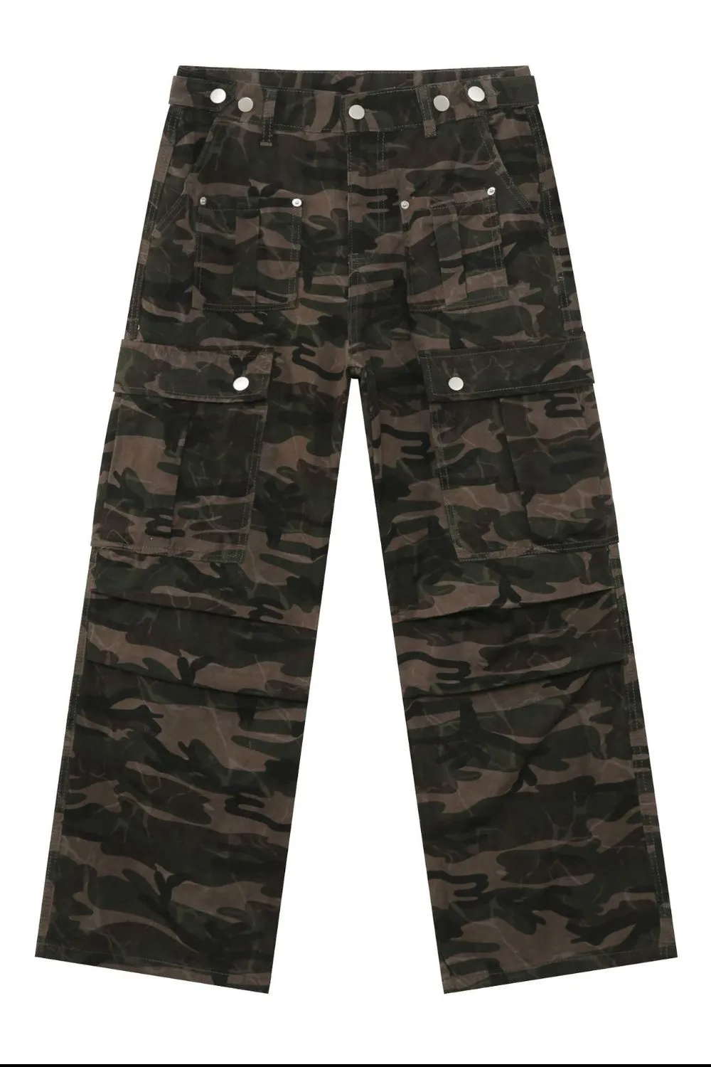 Men's Camouflage Jeans with Cargo Pockets, image 10