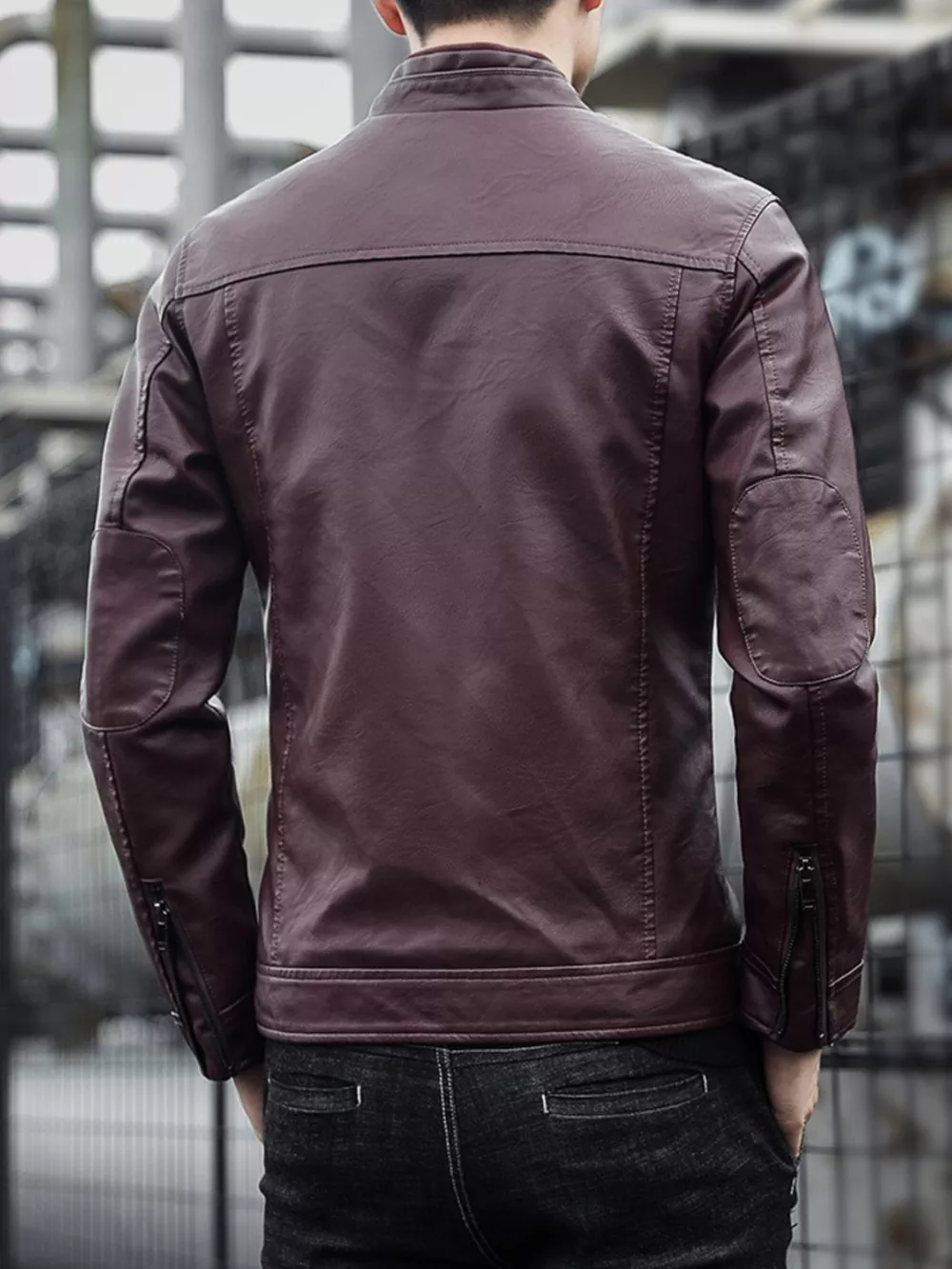 Men's Plus Size Zip Up Long Sleeve Jacket, image 12