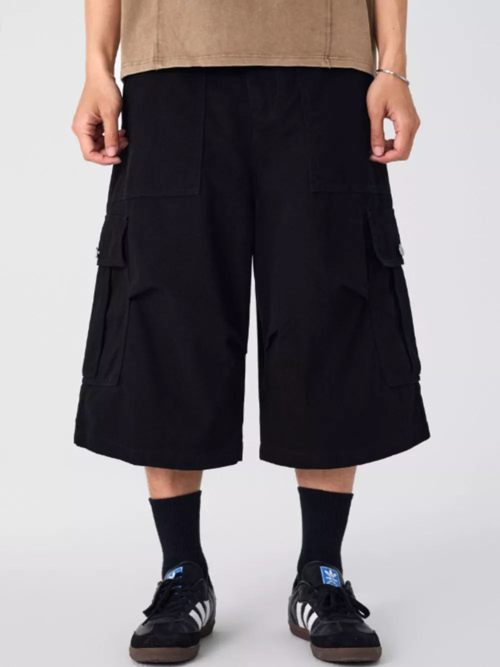 Men's Loose Fit Cargo Shorts, image 10