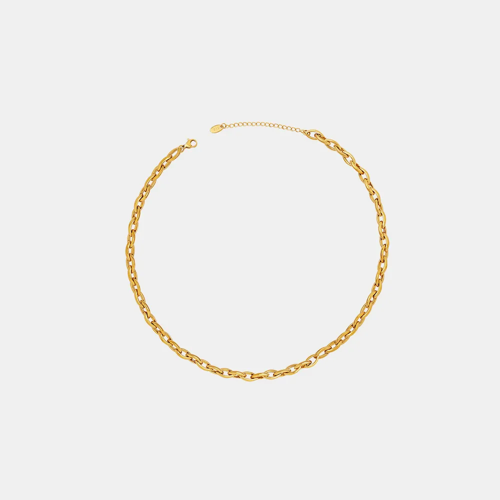 Titanium Steel Chain Necklace, image 2