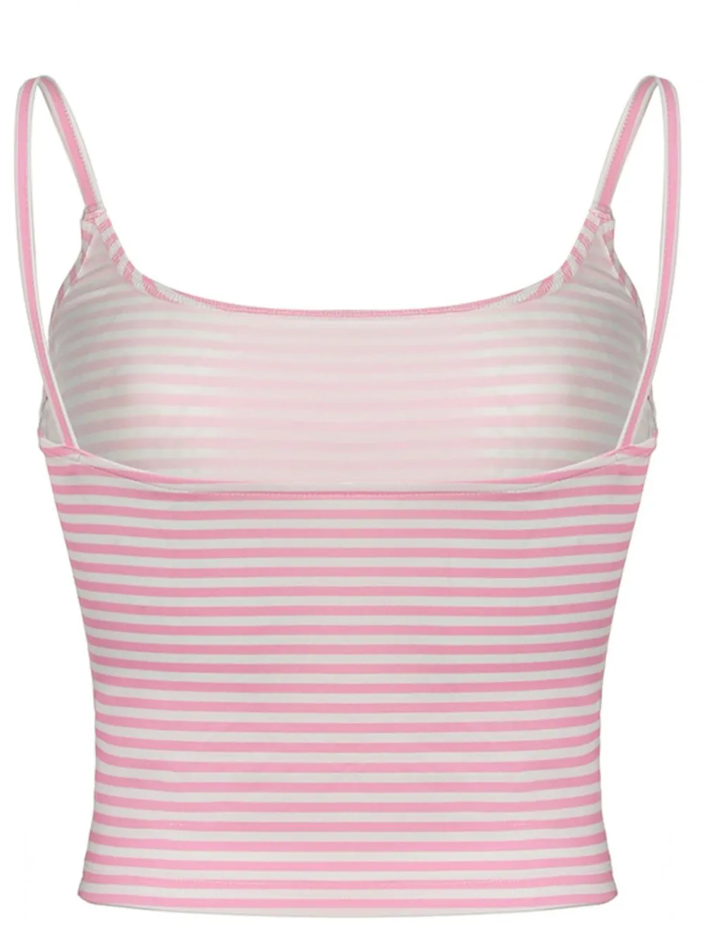Striped Scoop Neck Cami, image 5