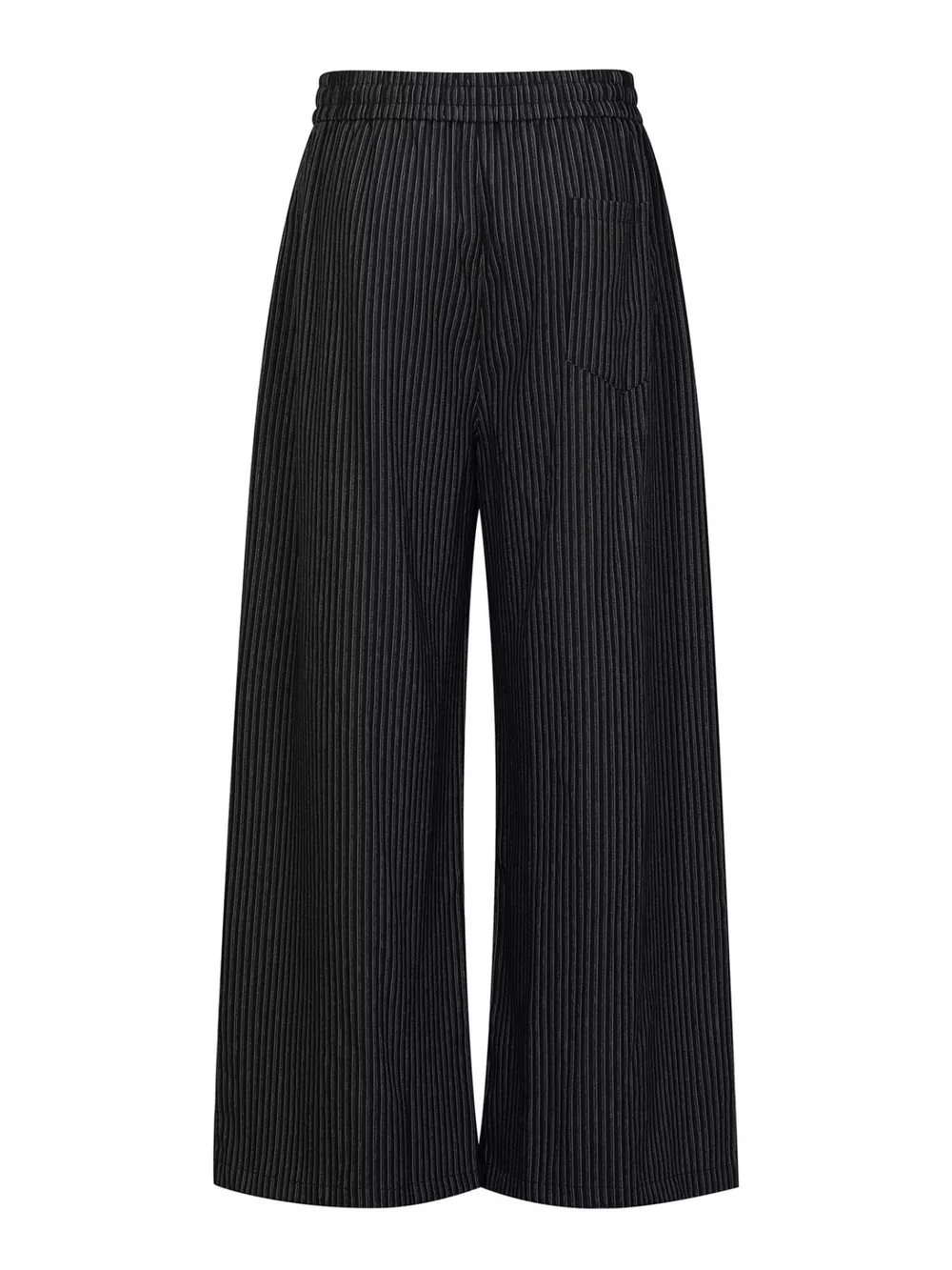 Men's Striped Wide-Leg Drawstring Pants, image 4