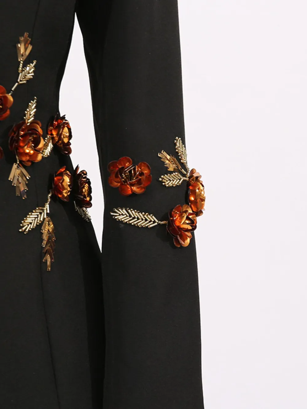 Embroidered Long Sleeve Blazer, image 4