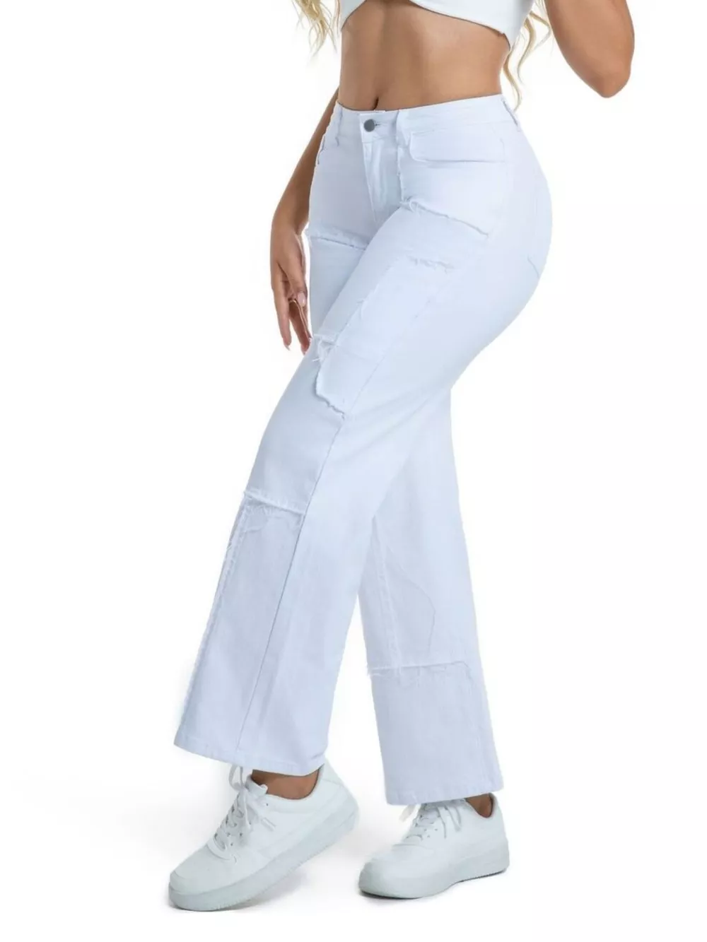 Frayed Edge Straight Leg Jeans, image 21