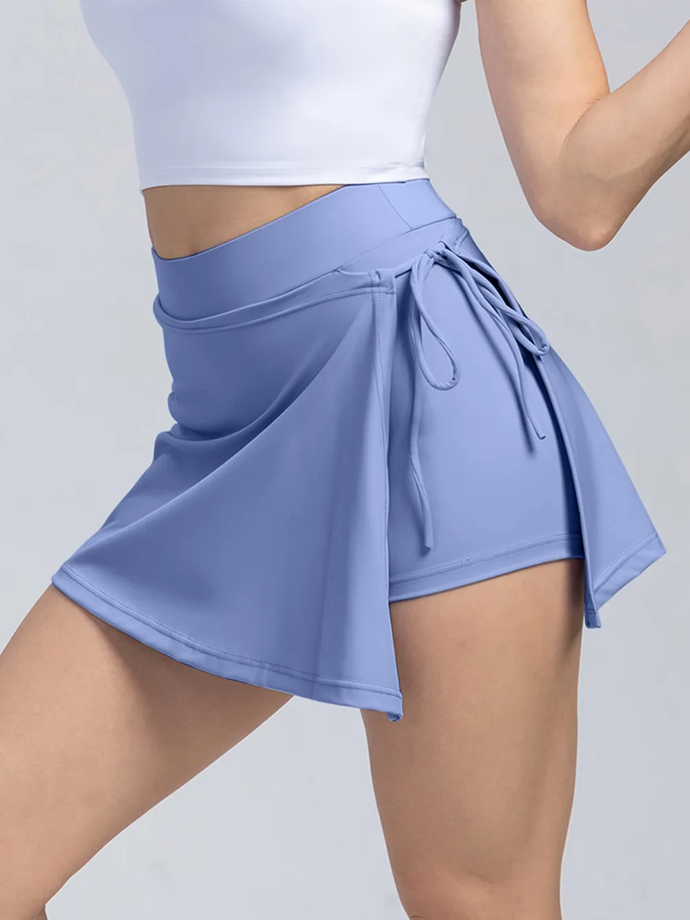 High Waist Active Skort with Pockets, image 6