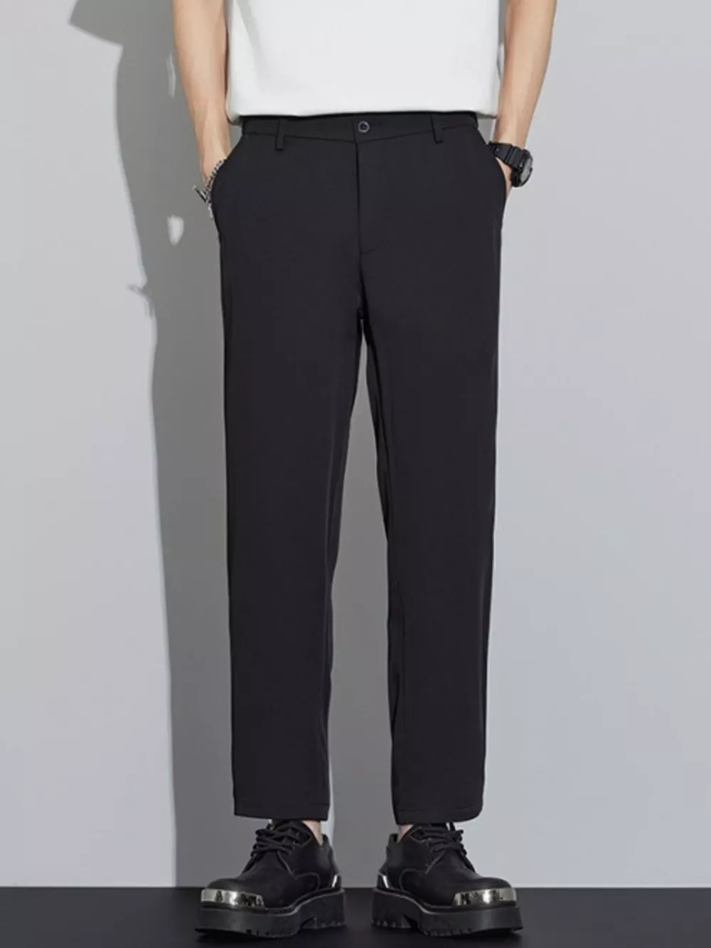 Men's Plus Size Straight Leg Casual Pants, image 5