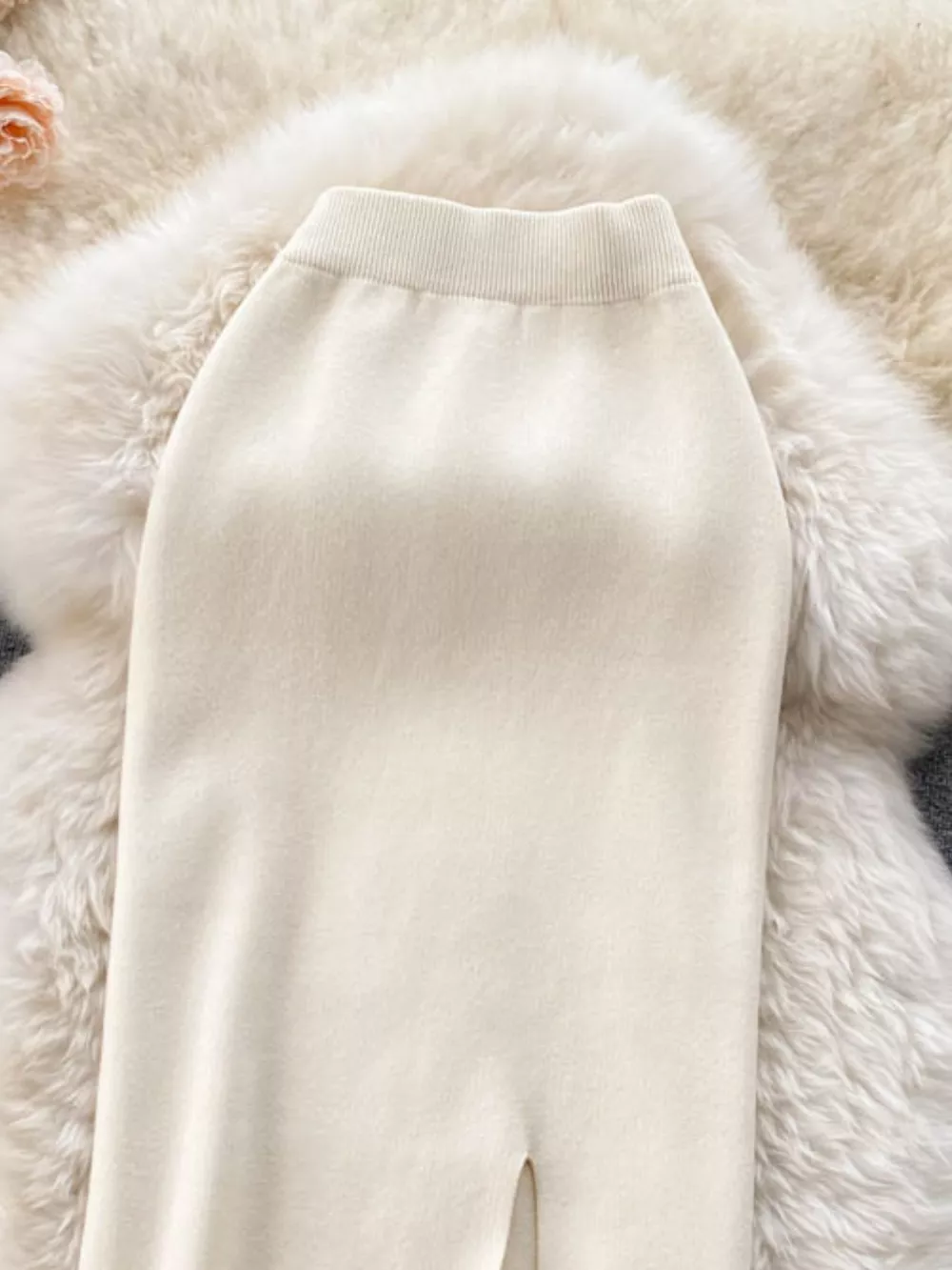Slit Knit Midi Skirt, image 11