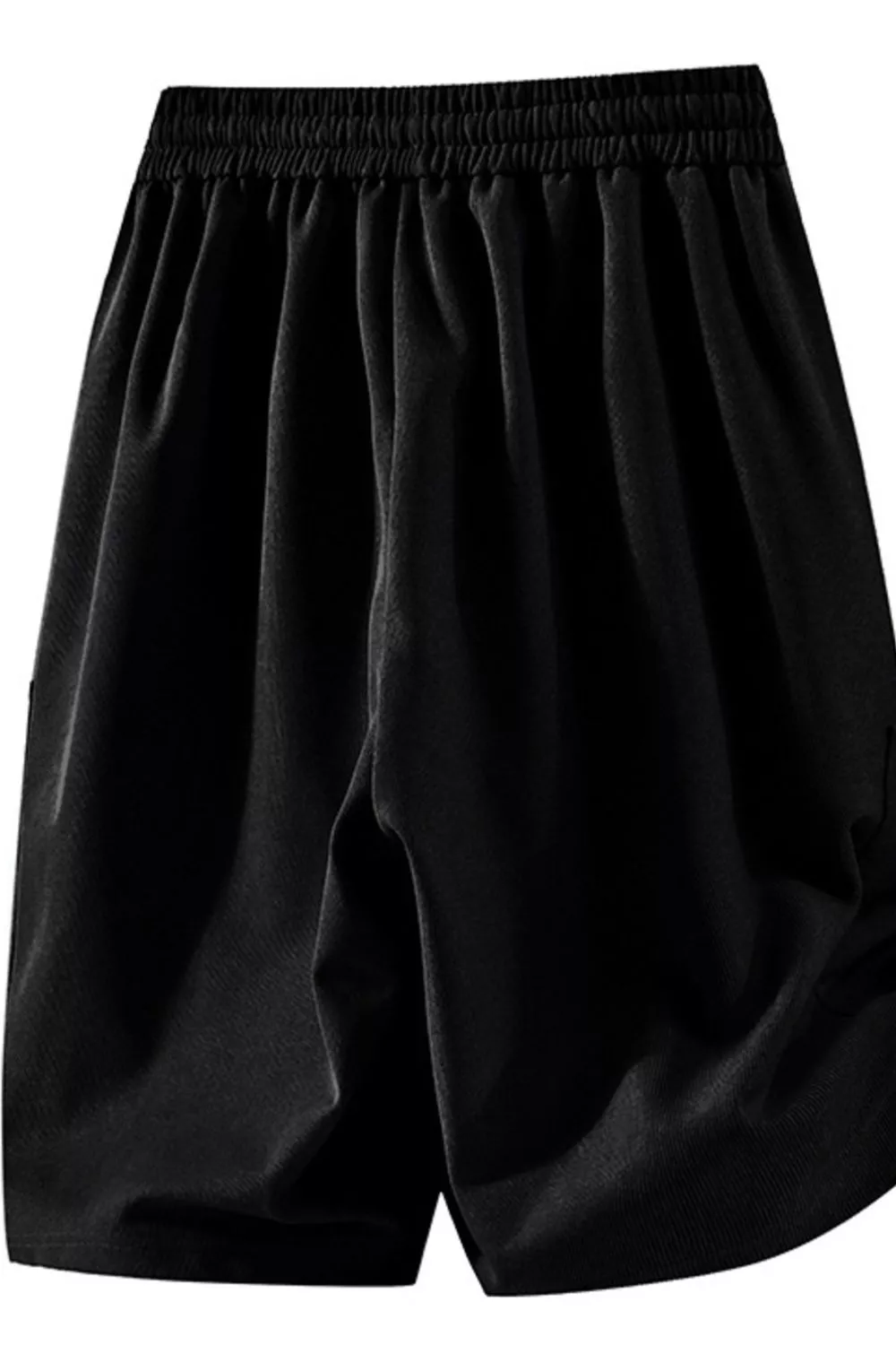 Men's Plus Size Drawstring Pocketed Shorts, image 5
