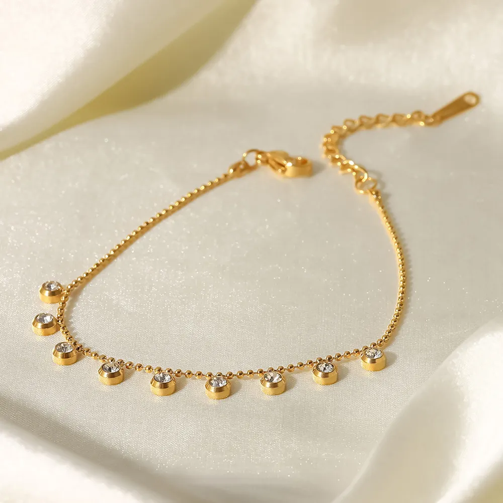 Zircon 18K Gold-Plated Necklace, image 3